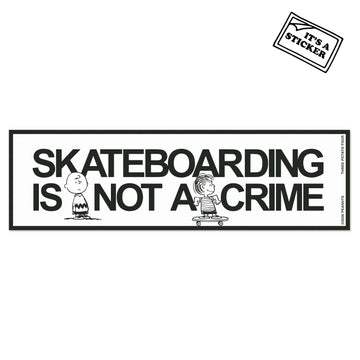 3P4 x Peanuts® - Snoopy Skateboard Bumper Sticker