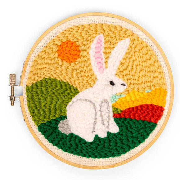 Hare Punch Needle Kit