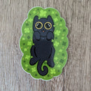Black Cats are Good Luck Sticker-1