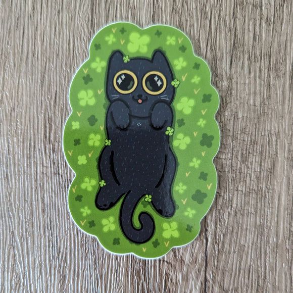 Black Cats are Good Luck Sticker