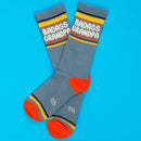 Badass Grandpa Gym Crew Socks-2