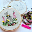 Berry Patch Bunny Hand Embroidery Kit-2