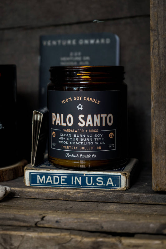 Palo Santo | Sandalwood + Moss Candle