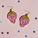 Strawberry Sparkle Earrings-1