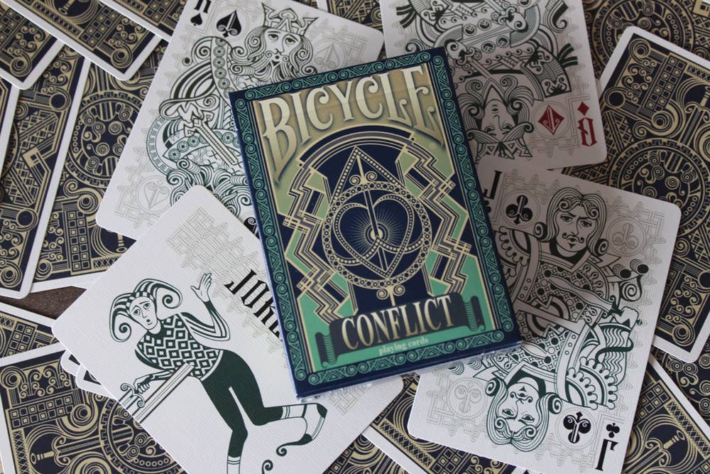 Conflict Bicycle Playing Cards