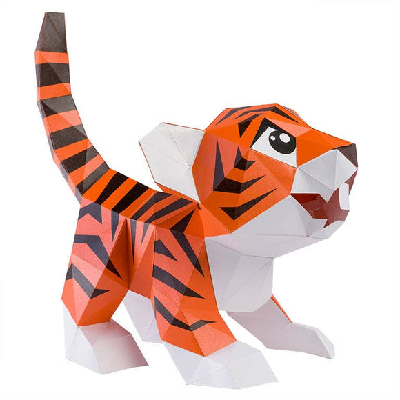 Baby Tiger PaperCraft Art Kit