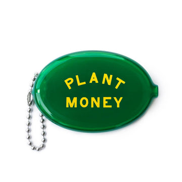 Plant Money Coin Pouch Keychain