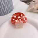 Cartoon Mushroom Hair Claw-1