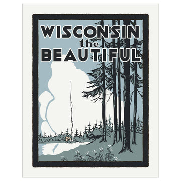 Wisconsin the Beautiful Greeting Card