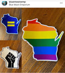 Wisco Pride Flag Sticker-3