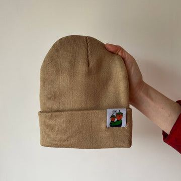 Strawberry Mama Tag Beanie