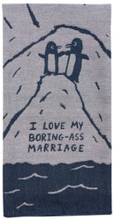 Boring-Ass Marriage Dish Towel-1