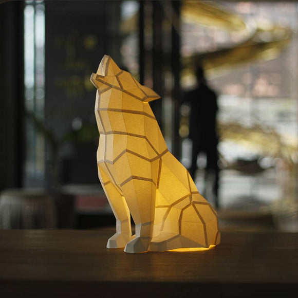 Wolf PaperCraft Art Kit