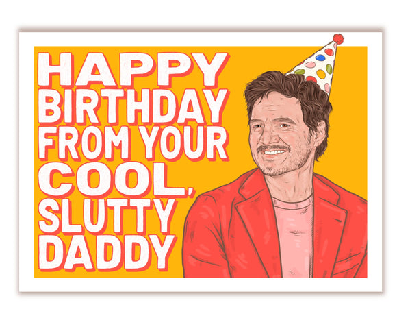 Pedro Pascal Birthday Card