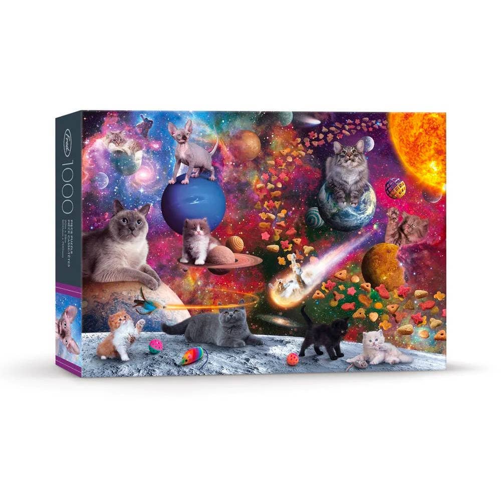 Galaxy Cats 1000 Piece Puzzle