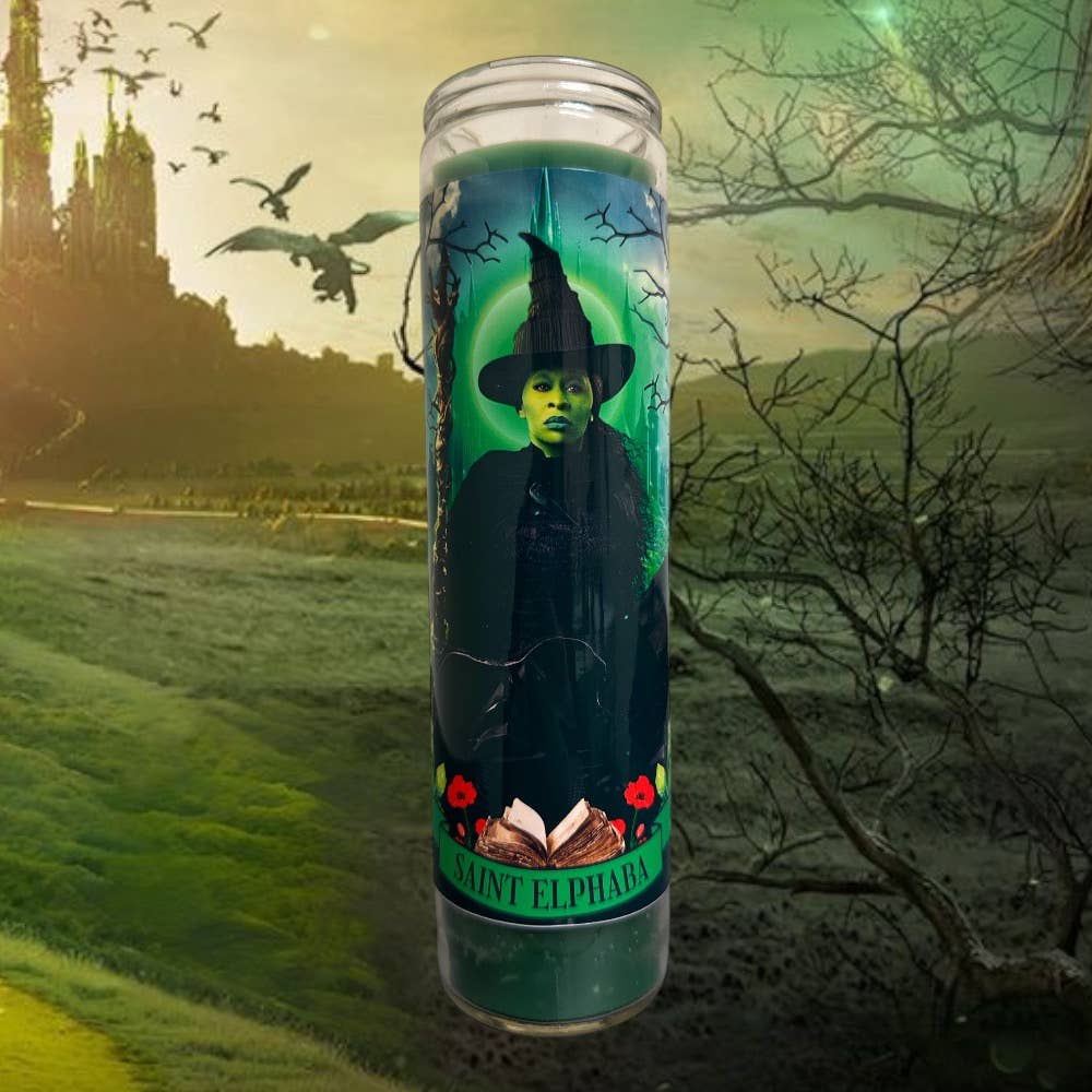 The Luminary Elphaba Wicked Altar Candle