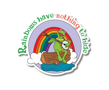 Rainbows Have Nothing to Hide Sticker