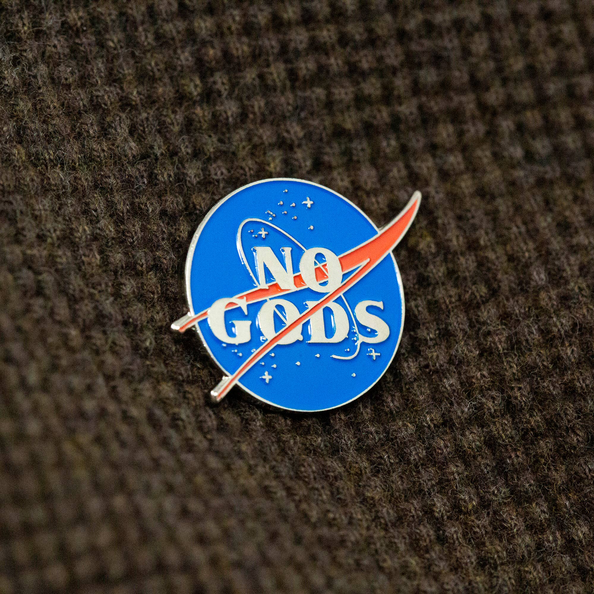 No Gods Pin - 0