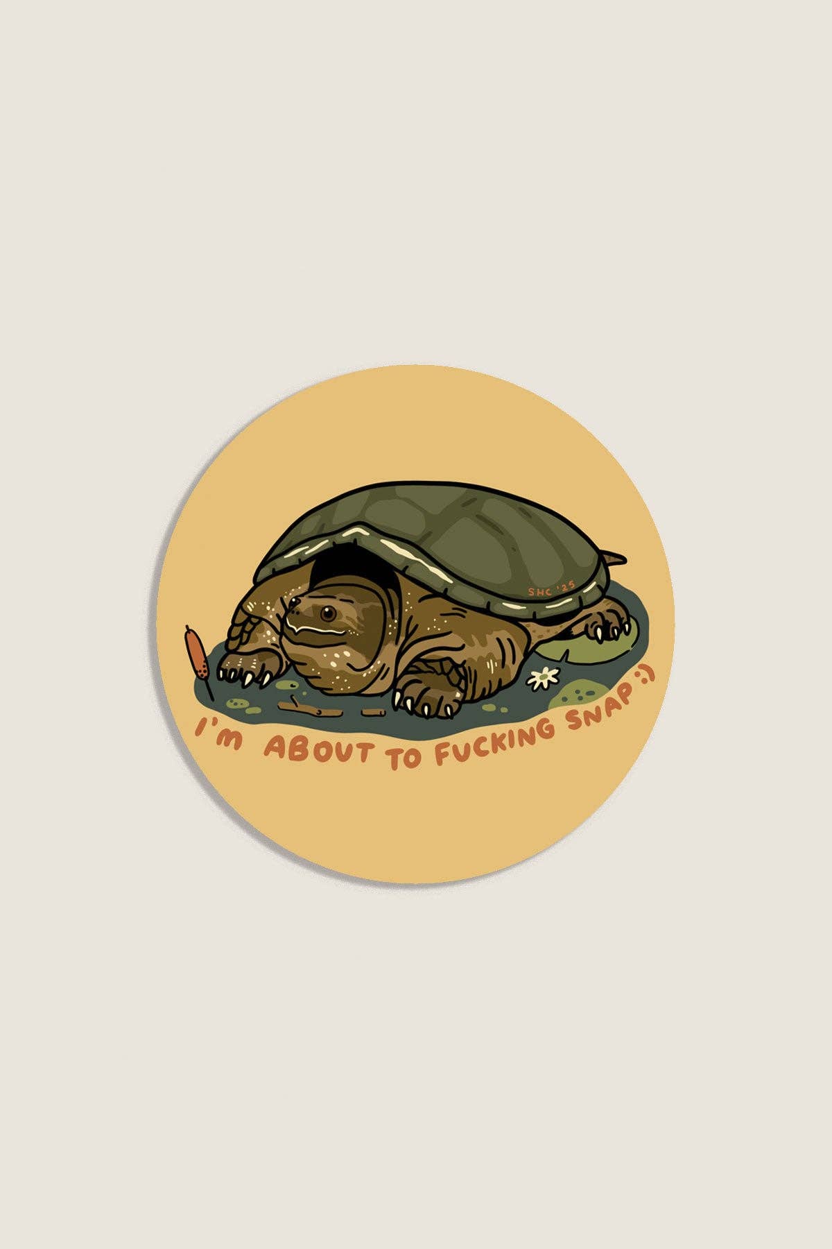 About to Snap Sticker