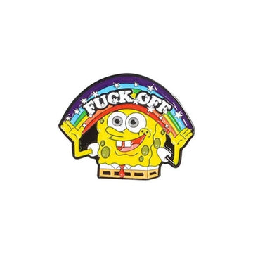 Spongebob Fuck Off Enamel Pin