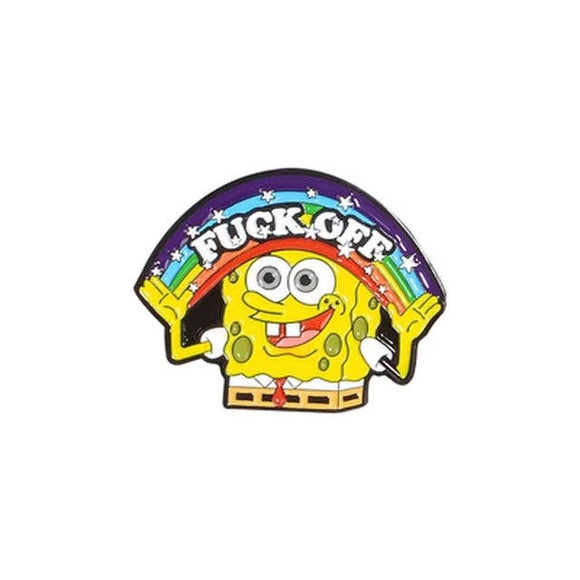 Spongebob Fuck Off Enamel Pin
