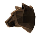 Bear Head PaperCraft Wall Art Kit-3