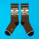 I Suck At Fantasy Football Socks-5
