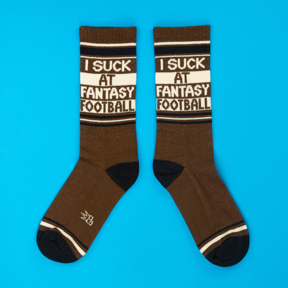 I Suck At Fantasy Football Socks