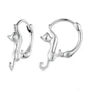 Cat Hoop Earrings-3
