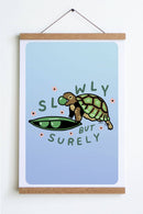 Slowly But Surely Turtle Print-7