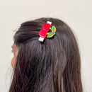 Cherries Alligator Hair Clip Set-4
