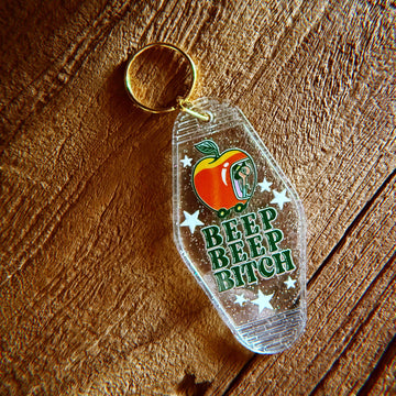 Beep Beep Bitch Keychain