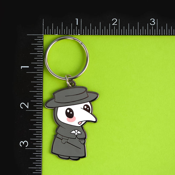 Plague Doctor Keychain