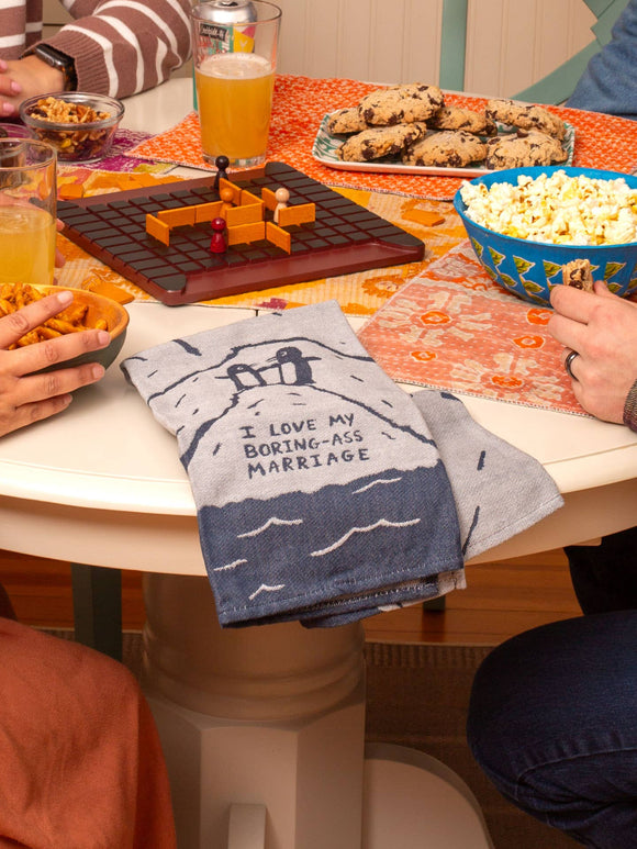 Boring-Ass Marriage Dish Towel