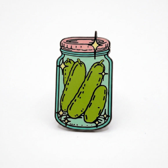 Pickle Jar Pin