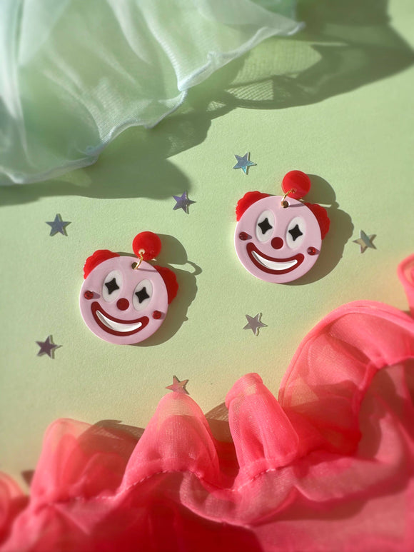 Kitschy Clown Statement Earrings