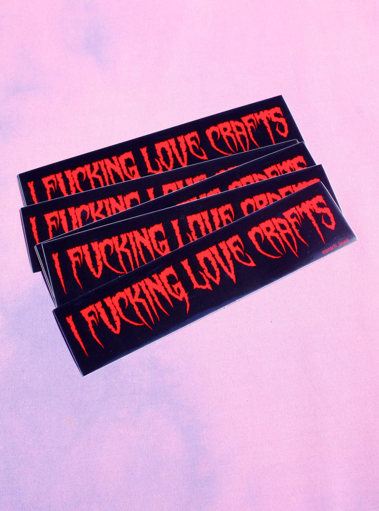 Crafts Metal Sticker