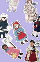 Addy Wish I Wasn’t American Girl Sticker-2