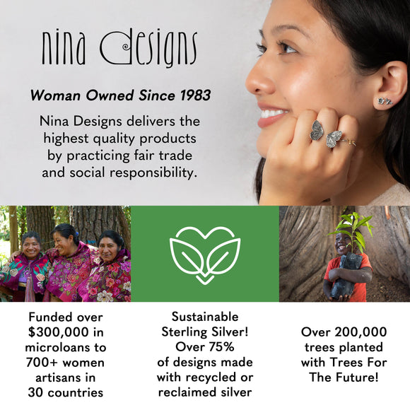 Rainbow Gem Sterling Silver Ring