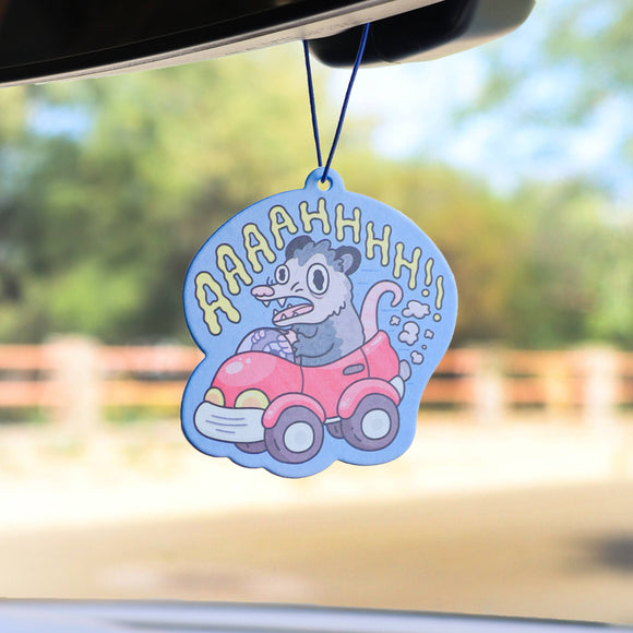 Panic Opossum Air Freshener