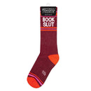 Book Slut Gym Crew Socks-3