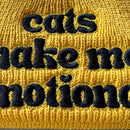 Cats Make Me Emotional Beanie-4