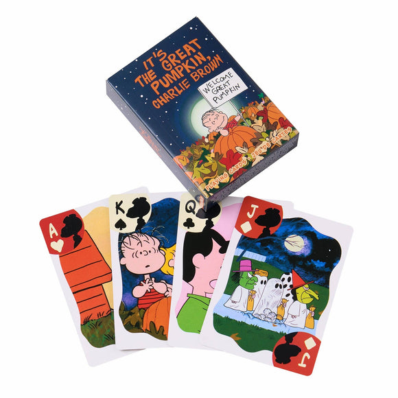 Peanuts Great Pumpkin Halloween Playing Cards