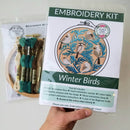 Winter Birds Embroidery Kit-4