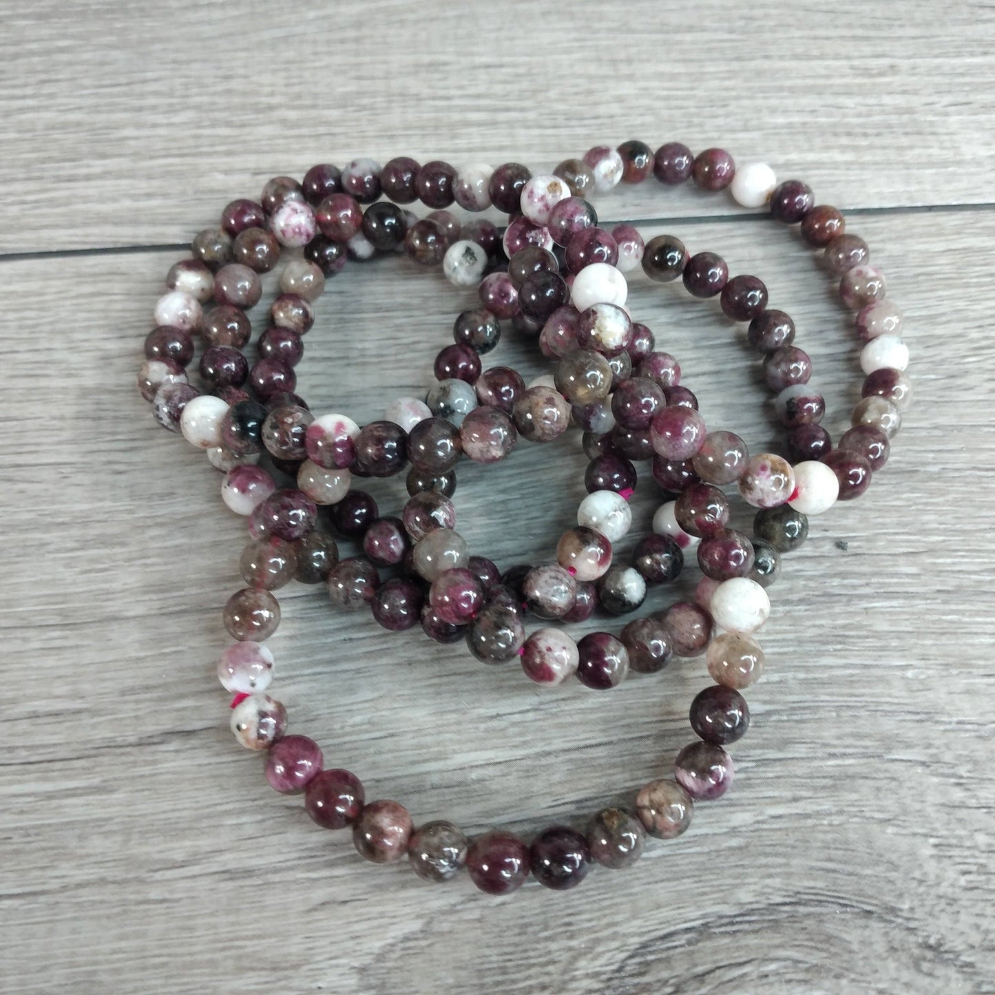 Gemstone Round Bead Bracelets