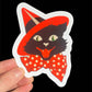 Cat Witch Sticker