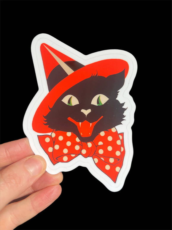 Cat Witch Sticker