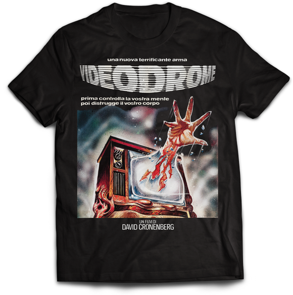Videodrome Alternate Italian Poster Tee