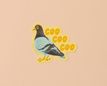 Coo Coo Coo Pigeon Sticker