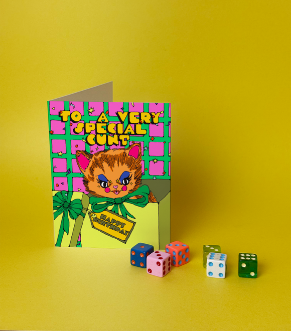 Birthday Cunt Card